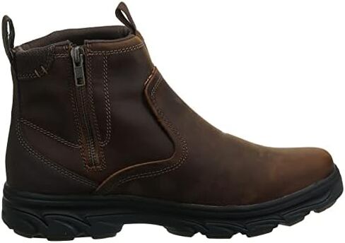 Skechers Men's Resment-Korver Chelsea Boot Side Zip Hiking in Saudi Arabia
