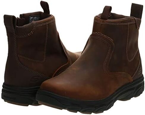 Skechers Men's Resment-Korver Chelsea Boot Side Zip Hiking in Saudi Arabia