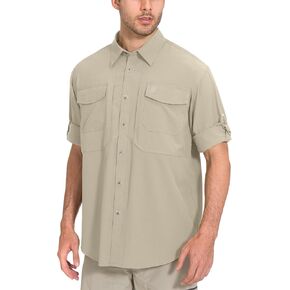 Little Donkey Andy Men's Quick-Dry Stretch Long Sleeve Shirt for Hiking, Travel in Saudi Arabia