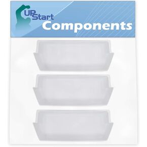 3-Pack 2187172 Refrigerator Door Bin Replacement for Whirlpool ED5VHGXML10 Refrigerator - Compatible with WP2187172 Deep Shelf - UpStart Components Brand in Kuwait