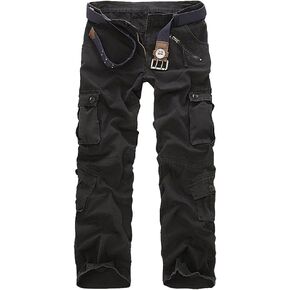 Leward Men's Casual Active Military Cargo Camouflage Combat Pants Trousers with 8 Pocket(no Belt) in Saudi Arabia