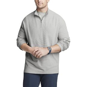قميص رجالي من Van Heusen ذو أكمام طويلة ورقبة مرنة 1/4 بسحاب in Kuwait