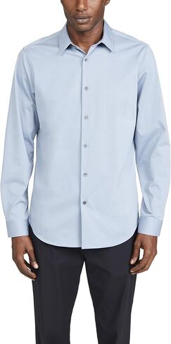 Theory Men's Sylvain Structured Shirt in Saudi Arabia