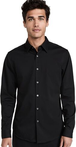 Theory Men's Sylvain Structured Shirt in Kuwait