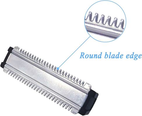 رؤوس بديلة لتشذيب وحلاقة الحلاقة الكهربائية OneBlade Hybrid من INVODA للرجال مقاومة للماء للرطب والجاف (عبوة من 2) in Saudi Arabia
