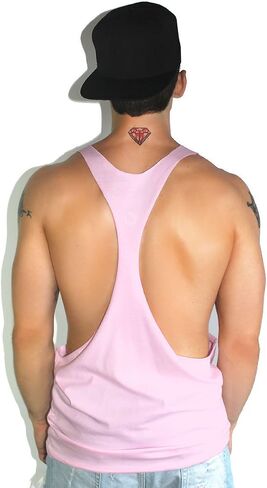 Marek+Richard Core String Tank-Pink in Saudi Arabia