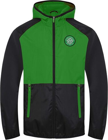 Celtic FC Official Soccer Gift Mens Shower Jacket Windbreaker in Saudi Arabia