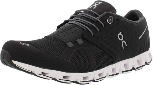 ON Men's Cloud Sneakers, Black/White, 8 Medium US in Saudi Arabia