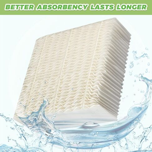 Techecook 1043 Humidifier Super Wick Filter (2 Pack) Replacement for AirCare Essick Bemis Evaporative Humidifiers - Replaces EP9 EP9R EP9500 EP9700 EP9800 821000 826000 826600 826800 826900 831000 in Saudi Arabia