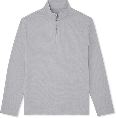 Van Heusen Men's Size Big and Tall Flex Long Sleeve Ottoman Quarter Zip in Saudi Arabia