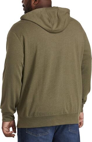 Amazon Essentials Men's Big & Tall French Terry Full-Zip Sweatshirt fit by DXL in Saudi Arabia