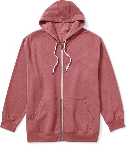 Amazon Essentials Men's Big & Tall French Terry Full-Zip Sweatshirt fit by DXL in Saudi Arabia