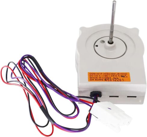 [FBA] New OEM Produced 4681JB1027C for LG Kenmore Refrigerator Evaporator Fan Motor by OEM Mania Replacement Part AP4507961 PS3523323 in Saudi Arabia