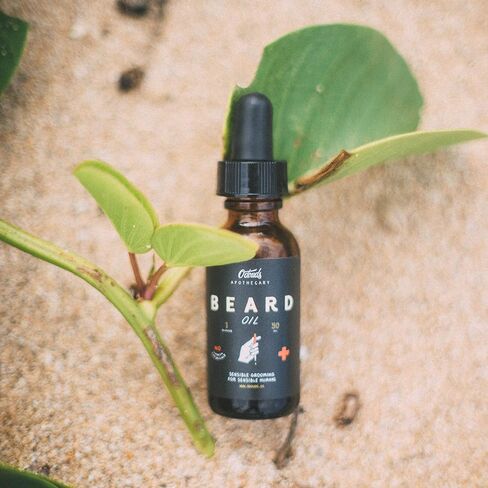 O'Douds Beard Oil for Men - Natural, Vegan Beard Conditioner & Mustache Oil with Jojoba Oil - Softens & Moisturizes Beards & Mustaches with Forest Scent (1oz.) in Saudi Arabia