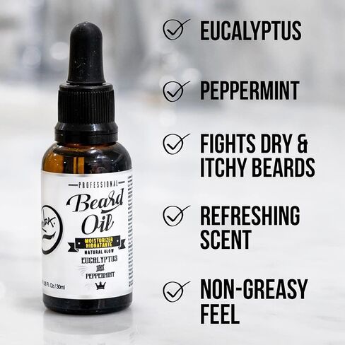 Rolda Beard Oil With Eucalyptus And Peppermint 1.01oz in Saudi Arabia