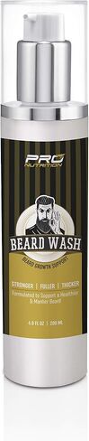 Beard Growth Shampoo & Wash- Stimulates & Repairs New Follicle Growth. Grow Stronger, Thicker, Fuller, Longer, Healthier Beard & Mustache Hair. in Saudi Arabia