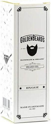 Golden Beards Oil Conditioner - All Natural Unscented Argan & Jojoba Oil -Softens, Smooths & Strengthens Beard Growth - Grooming Beard and Mustache Maintenance Treatment, 1 Pack in Saudi Arabia