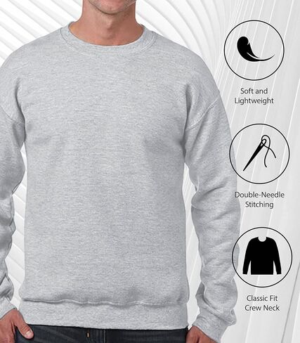 Pete the Cat - Groovy to Create - Men's Crew Neck Fleece Pullover in Saudi Arabia