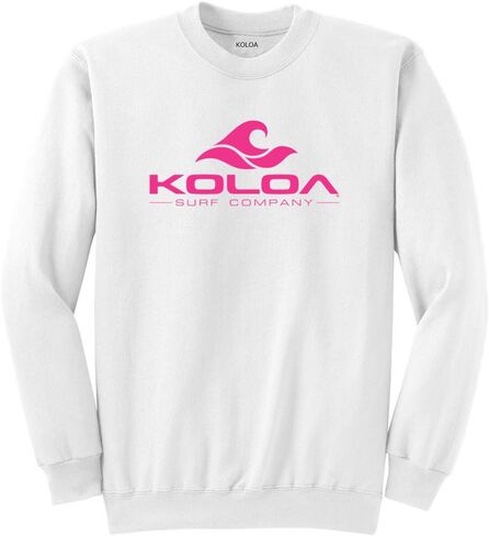 Koloa Surf Classic Wave Heavyweight Tall Crewneck Sweatshirts. LT-4XLT in Kuwait