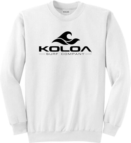 Koloa Surf Classic Wave Heavyweight Tall Crewneck Sweatshirts. LT-4XLT in Kuwait