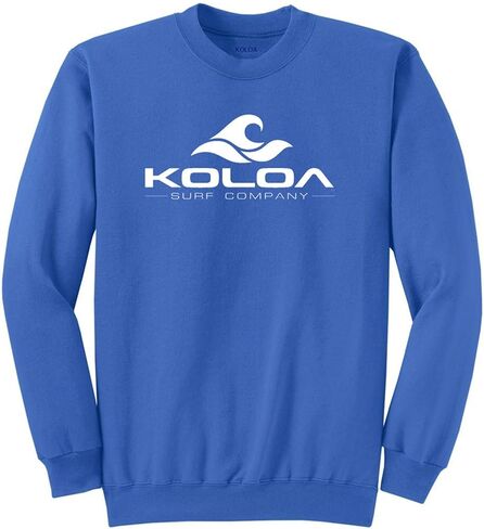 Koloa Surf Classic Wave Heavyweight Tall Crewneck Sweatshirts. LT-4XLT in Kuwait