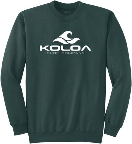 Koloa Surf Classic Wave Heavyweight Tall Crewneck Sweatshirts. LT-4XLT in Kuwait