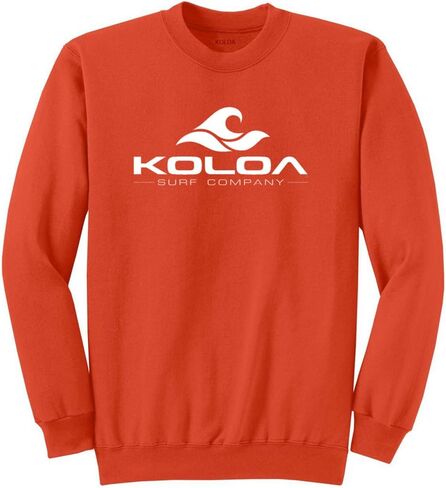 Koloa Surf Classic Wave Heavyweight Tall Crewneck Sweatshirts. LT-4XLT in Kuwait