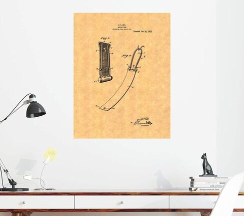 Razor Strop Patent Print (8.5" x 11") M12199 in Kuwait