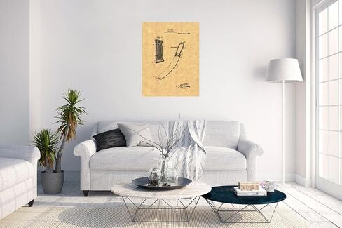 Razor Strop Patent Print (8.5" x 11") M12199 in Kuwait