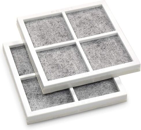 HQRP Pack of 4 Fresh Air Filters Compatible with LG LFX31935ST, LFX31945ST, LFX31995ST, LFX329345ST, LFX33975ST, LFXS30766S, LMX30995ST, LMX31985ST, LSC22991ST, LSFD2591ST Refrigerators in Saudi Arabia