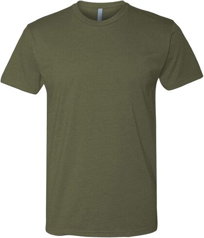 Next Level Men's CVC Crew L MILITARY GREEN in Saudi Arabia
