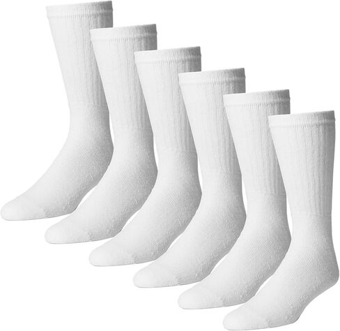 Everyday Crew Socks for Men - Cotton Socks by American Made - 12-Pack in Saudi Arabia