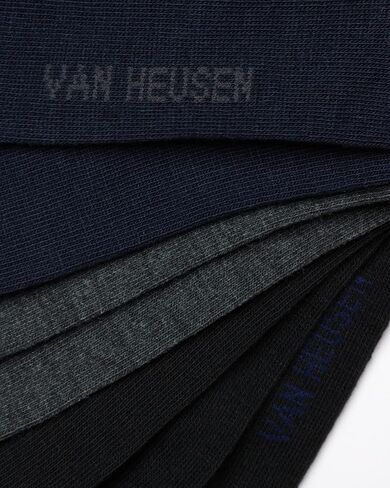 Van Heusen Men's Dress Socks - Lightweight Comfort Crew Socks (14 Pack) in Saudi Arabia