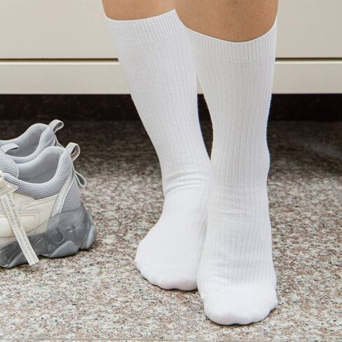 Quality Hygroscopic Comfy Breathable 100% Cotton Socks for Men & Women … in Saudi Arabia