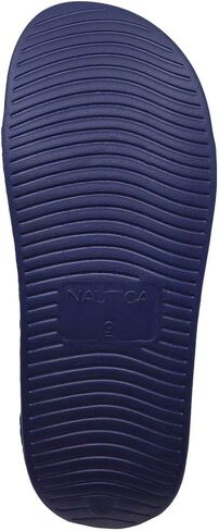 صنادل الاستحمام الرجالية من Nautica مفتوحة عند الأصابع، شبشب منزل ناعم للاستخدام الداخلي والخارجي in Kuwait