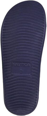 صنادل الاستحمام الرجالية من Nautica مفتوحة عند الأصابع، شبشب منزل ناعم للاستخدام الداخلي والخارجي in Kuwait