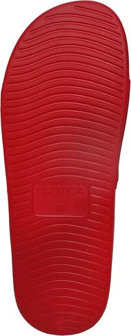 صنادل الاستحمام الرجالية من Nautica مفتوحة عند الأصابع، شبشب منزل ناعم للاستخدام الداخلي والخارجي in Kuwait