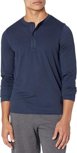 Skechers Men's Diffusion Henley Long Sleeve Tee in Saudi Arabia