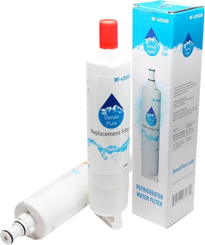 2-Pack Replacement for Whirlpool GS6SHEXNS00 Refrigerator Water Filter - Compatible with Whirlpool 4396508, 4396510 Fridge Water Filter Cartridge in Saudi Arabia