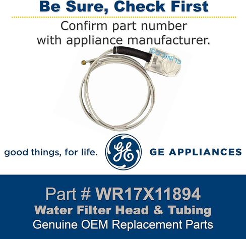 GE WR17X11894 Genuine OEM Water Filter Head Assembly for GE Refrigerators in Saudi Arabia