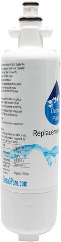 2-Pack Replacement for LG LFX28978ST/00 Refrigerator Water Filter - Compatible with LG LFX28978ST/00 Fridge Water Filter Cartridge in Saudi Arabia