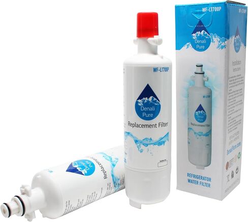 2-Pack Replacement for LG LFX28978ST/00 Refrigerator Water Filter - Compatible with LG LFX28978ST/00 Fridge Water Filter Cartridge in Saudi Arabia