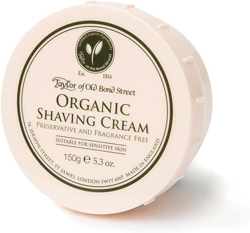 Taylor of Old Bond Street Organic Shaving Cream w/Aloe & JojobaNew 5.3 oz. in Kuwait
