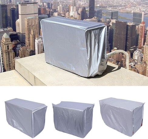 Air Conditioner Cover, Hosmide Outdoor Air Conditioner Cover Waterproof Dustproof Durable for Air Conditioner (34''Lx13''Wx20''H) in Saudi Arabia