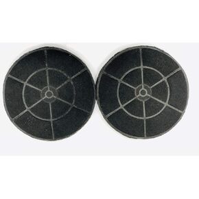 Winflo Carbon/Charcoal Filters (set of 2) for Ductless/Non-Ducted Application Easy Installation and Replacement only for select Winflo Range Hoods in Kuwait