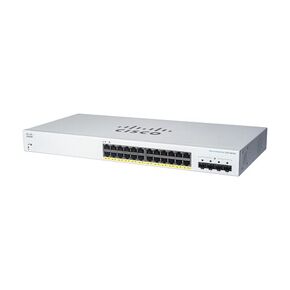 Cisco Business CBS220-24T-4G Smart Switch | 24 Port GE | 4x1G SFP | 3-Year Limited Hardware Warranty & Meraki Go Indoor WiFi 6 Access Point | Cloud Managed | PoE | Cisco [GR12-HW-US]