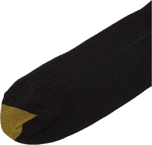 Gold Toe Men's Comfort Top Non-Elastic English Rib Crew Socks, 2-Pairs in Saudi Arabia