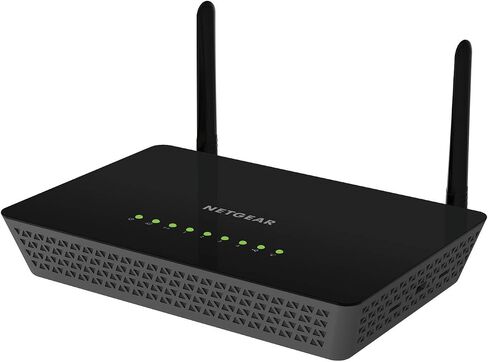 netgear ac1600 ثنائي النطاق واي فاي راوتر Gigabit (r6250), Black AC1200 in Saudi Arabia