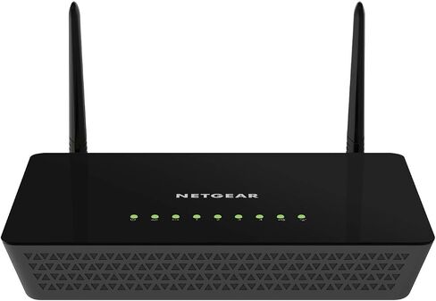 netgear ac1600 ثنائي النطاق واي فاي راوتر Gigabit (r6250), Black AC1200 in Saudi Arabia