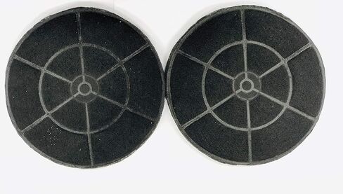 Winflo Carbon/Charcoal Filters (set of 2) for Ductless/Non-Ducted Application Easy Installation and Replacement only for select Winflo Range Hoods in Saudi Arabia